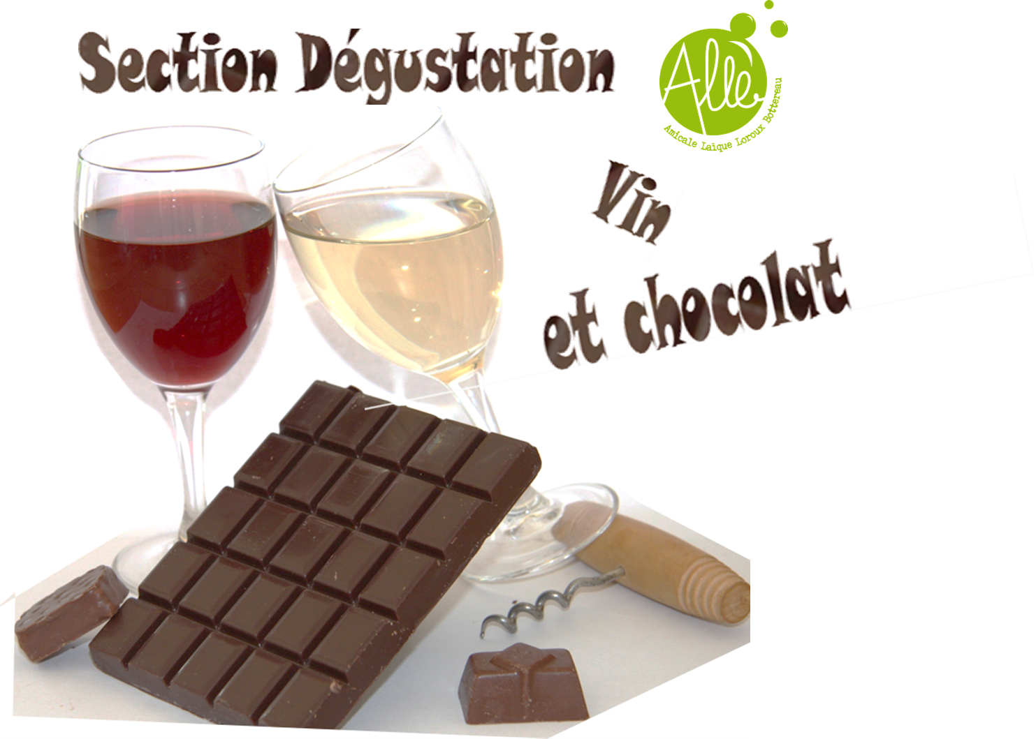 logo section vin et chocolat